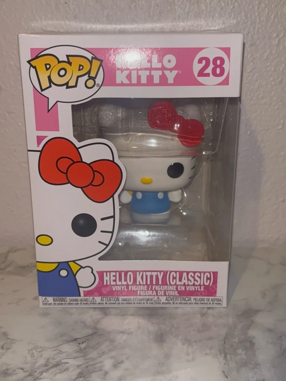 Funko Hello Kitty Classic Vinyl Figure - White, Red & Blue